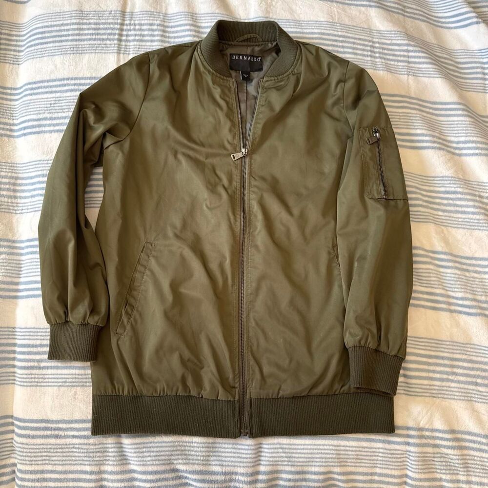 Bernardo Women's Khaki and Green Jacket